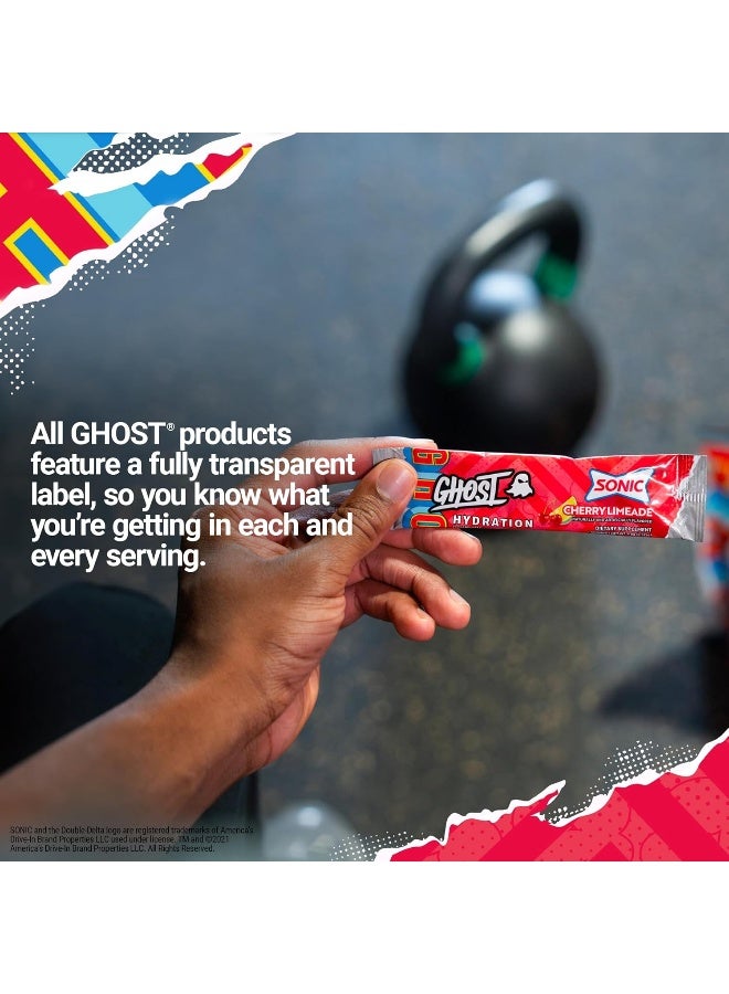 Ghost جاست هيدرايشن - نكهة الكرز والليمون (24 عصا) - Image 5